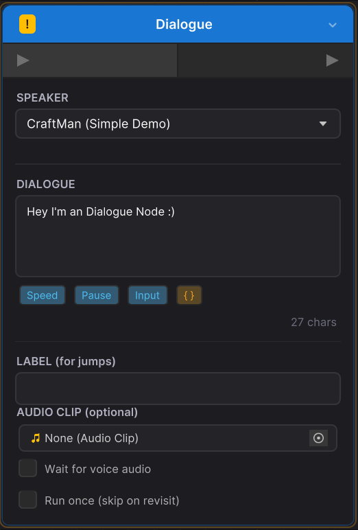Text node
