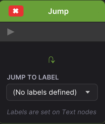 Jump node